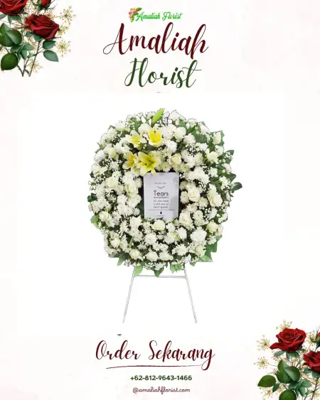 Krans Bunga Duka Pakualam